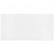 Panneau en acier blanc brillant sublimable - 40x60cm