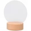 Round LED Lamp Ø15cm for Laser Engraving with Round Base