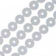 Metallic Silver Round Sequin 7mm - 91m Reel