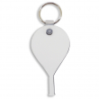 Sublimatable wooden keyring summer series double-sided - Padel racket - Pack of 10 units