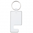 Llavero metacrilato Soporte Móvil 3,5x6,6cm sublimable