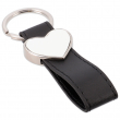 Sublimation Black Loop Keyring - Heart