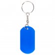 Llavero placa identificativa color Azul - Pack de 10 uds