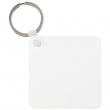 Sublimation Plastic FRP Keyring - Square - 57x57mm