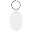 Sublimation Plastic FRP Keyring - Oval - 63x40mm