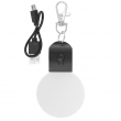 Acrylic Rechargeable LED Keyring for Laser Engraving - Round