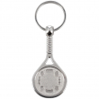 Llavero de metal forma raqueta de pádel Ø2,5cm