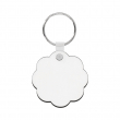 Porte-clé bois forme fleur - Lot de 10