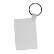 Porte-clés pour sublimation - Aluminium - Rectangulaire