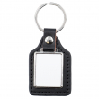 Sublimation Plate 24x30mm Rectangular Leatherette Keyring