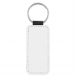Porte-clés - Simili cuir mat sublimable - Rectangulaire - 3,5x7,5cm