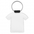Sublimable Key Ring - Matt Faux Leather - T-shirt - 5.5x6.5cm