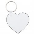 Llavero metacrilato corazón 6x5,4cm sublimable