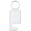Llavero metacrilato Soporte Móvil 3,5x6,6cm sublimable