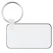 Llavero metacrilato rectangular 3x5,5cm sublimable