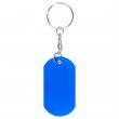 Llavero placa identificativa color Azul - Pack de 10 uds