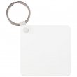 Sublimation Plastic FRP Keyring - Square - 57x57mm