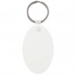 Sublimation Plastic FRP Keyring - Oval - 63x40mm