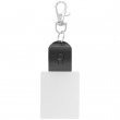 Acrylic Battery LED Keyring for Laser Engraving - Rectangular