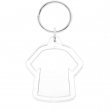 Porte-clés acrylique t-shirt 4x4,3cm pour photos