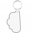 Llavero madera DM3 sublimable doble cara Nube 4,2x7cm