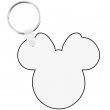 Llavero madera DM3 sublimable doble cara Minnie 6,5x7cm