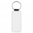 Llavero polipiel mate sublimable rectangular - 3,5x7,5cm