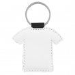 Llavero polipiel mate sublimable camiseta - 5,5x6,5cm