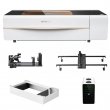 Máquina de corte láser CO2 xTool P2S Blanca - All-in-1 Bundle