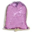 Macuto de lentejuela reversible Morado/Blanco