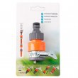 Adaptateur universel pour robinet sans filetage avec collier de serrage et raccord rapide