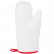 Sublimation Kitchen Mitt -White/Red