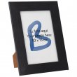 Sublimation Black Photo Frame - 10x15cm