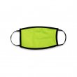 Masque de protection pour sublimation - Double épaisseur - Enfant - Jaune fluo