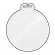 Sublimable Acrylic Medal Ø70mm