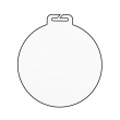 Sublimable Double-Sided MDF3 Wood Medal Ø60mm