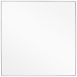 Semi-gloss White Square Table Top 75x75cm