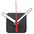 Mecanismo de reloj agujas rectas blancas 55mm - Panel Ø110mm hasta 10mm grosor