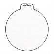 Sublimable Double-Sided MDF3 Wood medal Ø70mm