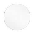 Plateau rond blanc semi-brillant Ø60cm