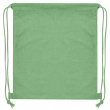 Sublimable Corduroy Drawstring Backpack - Green