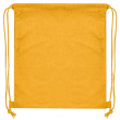 Sublimable Corduroy Drawstring Backpack - Mustard