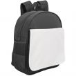 Sac à dos enfant pour sublimation et rabats - Sac à dos noir