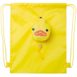 Mochila infantil sublimable plegable pato amarillo