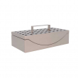 Molde metálico para paneles acrílicos forma arco de 135x240mm