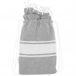 Mochila pareo algodón reciclado - Gris