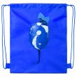 Sac à dos pour enfants sublimation baleine pliable bleu