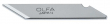 Olfa KB Replacement Blade for Artistic Cutter - Pack of 25