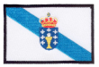 Parche bordado bandera de Galicia - Pack de 3 uds