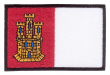 Parche bordado bandera de Castilla la Mancha - Pack 3 uds